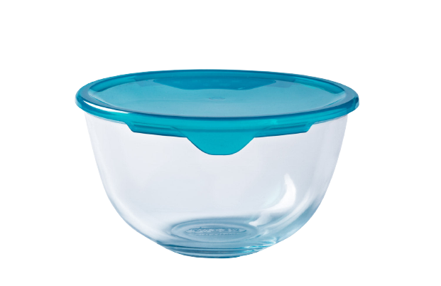 Glass bowl with lid - Prep & Store