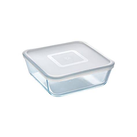 Storage box, food storage box, storage box with lid, pyrex, glass storage box, glass food storage box with lid, borosilicate glass