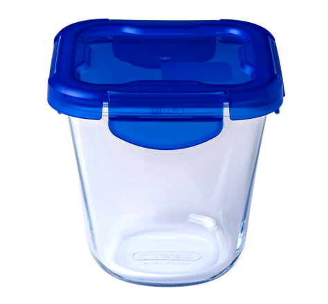 Cook&Go - “Pasta Box” glass storage container with waterproof lid 12x12cm