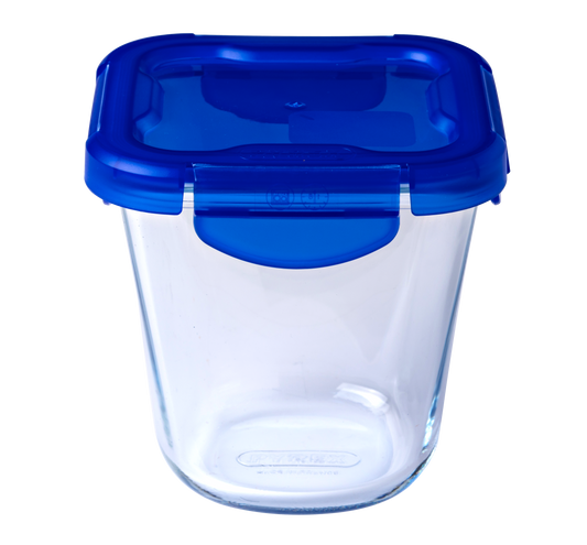 Cook&Go - “Pasta Box” glass storage container with waterproof lid 12x12cm
