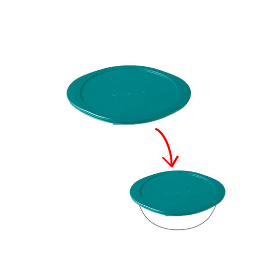 Cook&Store - Peacook green round replacement lid