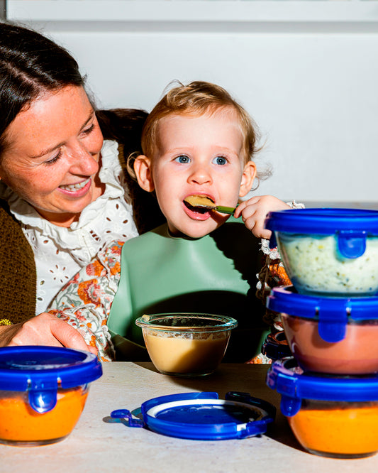 Cook & Go - Mini glass bowl with leak-proof lid 0.20L