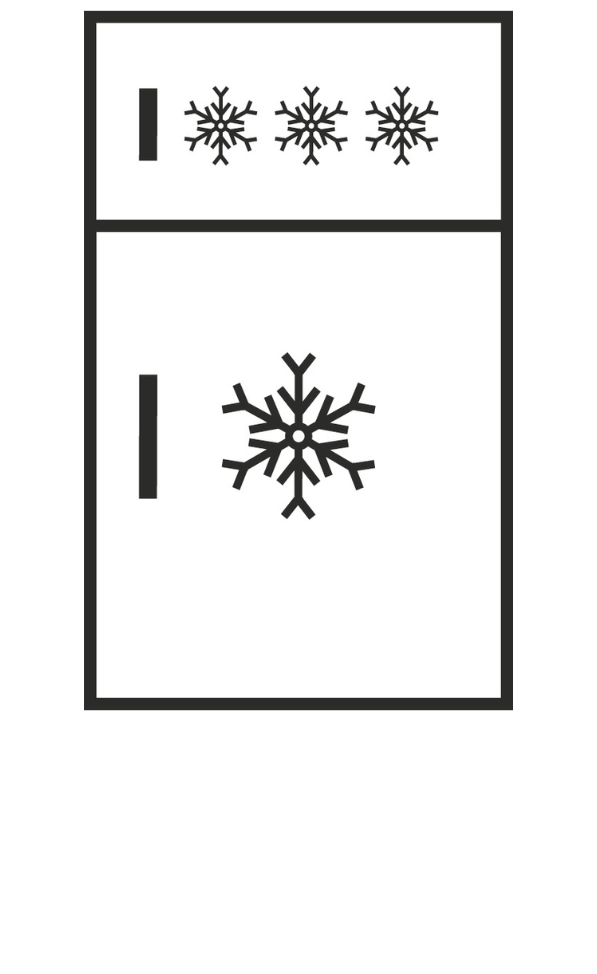 Fridge and freezer compatible (down to -40°C)