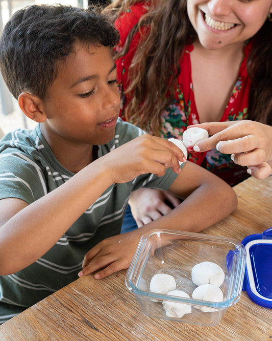Square glass dish with waterproof lid - Cook & Go
