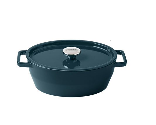 Oval cast iron casserole dish - SlowCook