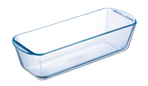 cake tin,  glass cake tin , pyrex, borosilicate glass, loaf tin