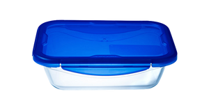 Airtight lunch box, airtight storage box, watertight, lunch box, pyrex, borosilicate glass