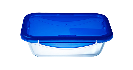 Airtight lunch box, airtight storage box, watertight, lunch box, pyrex, borosilicate glass