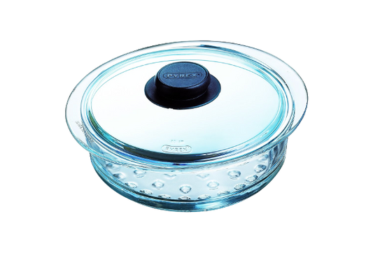 Steam cooking - Steamer basket and glass lid