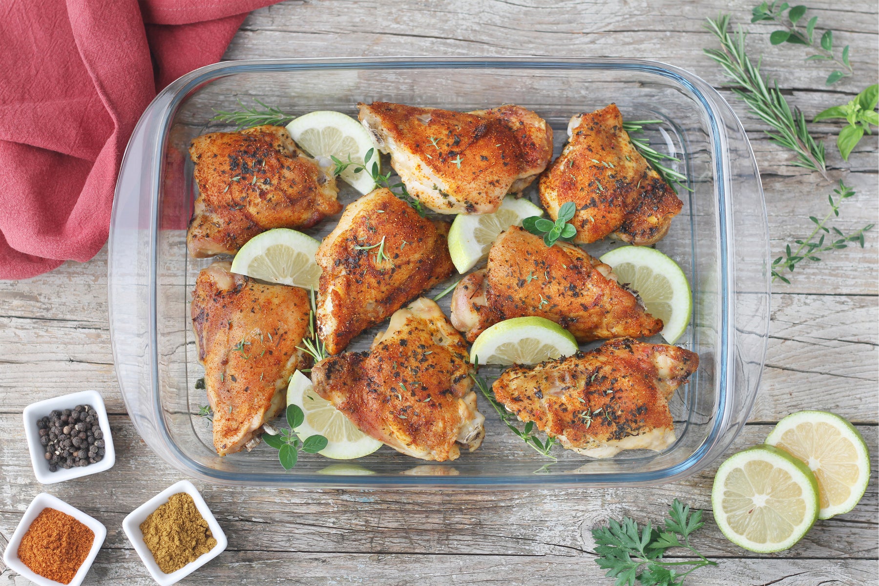 Baked Chicken Thighs Pyrex® UK