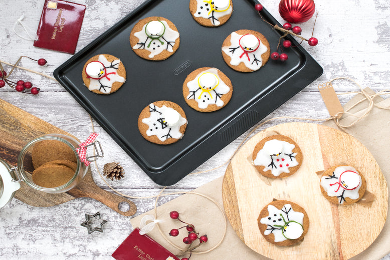 Spiced Biscuits - Melting Snowmen