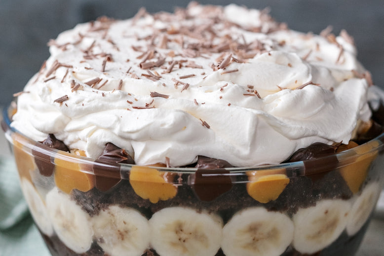 Brownie & Salted Caramel Ice Cream Trifle