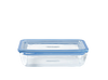 Zero Plastic - Rectangular storage box 100% glass