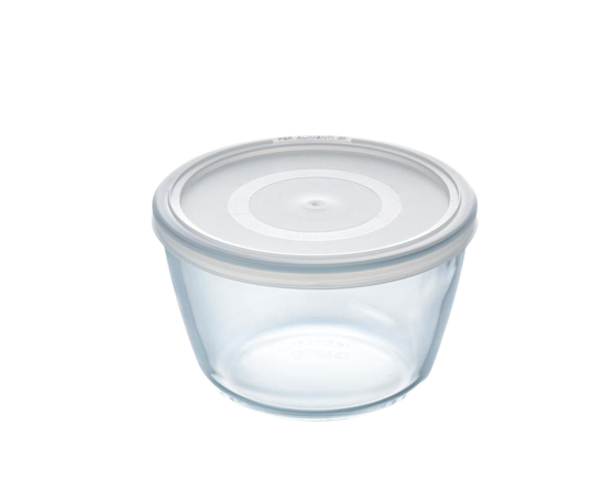Cook & Freeze - Round storage container with lid - special for freezing
