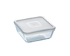 Storage box, food storage box, storage box with lid, pyrex, glass storage box, glass food storage box with lid, borosilicate glass