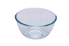 bowl, glass bowl, glass mixing bowl, borosilicate glass, pyrex 