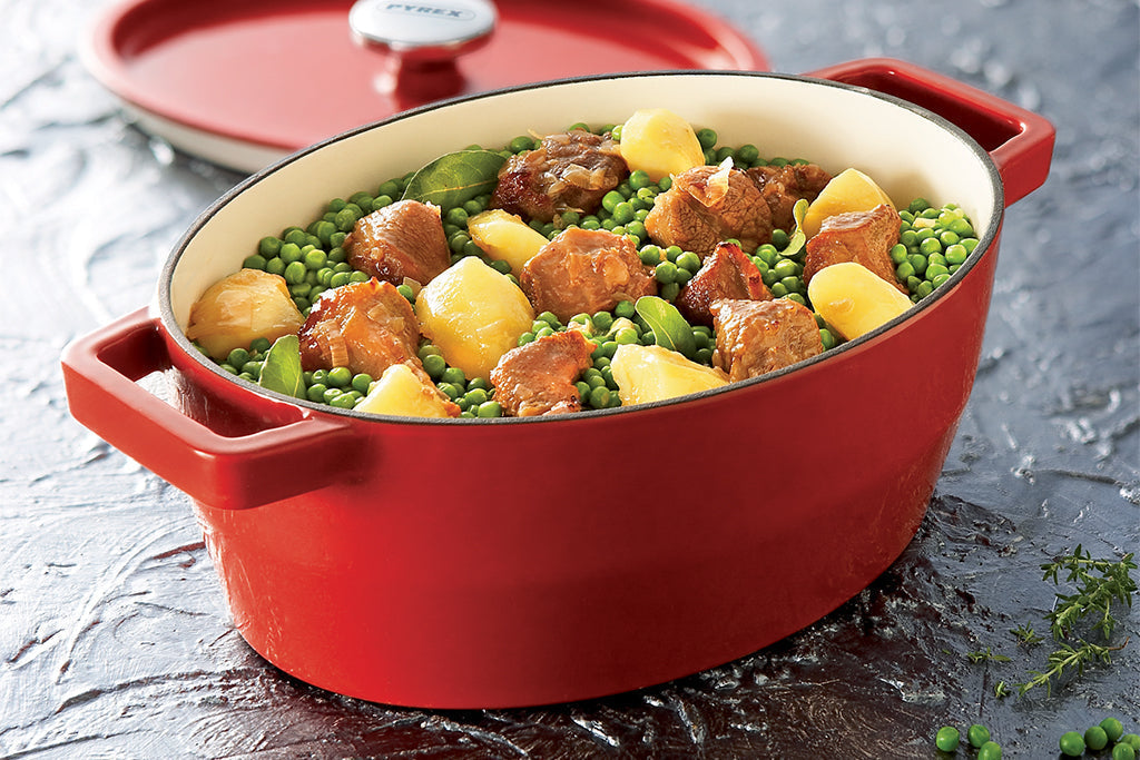 Oval cast iron casserole dish - SlowCook