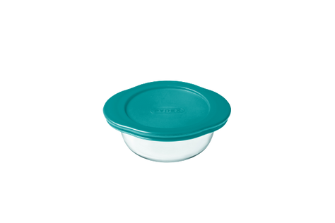 Round glass dish with lid - Cook & Store