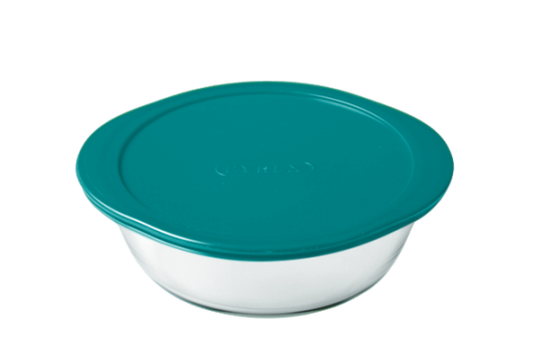 Round glass dish with lid - Cook & Store