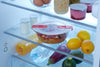 Round glass dish with steam valve lid - Cook & Heat