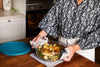 Cook & Store - Round glass dish with lid compatible air fryer