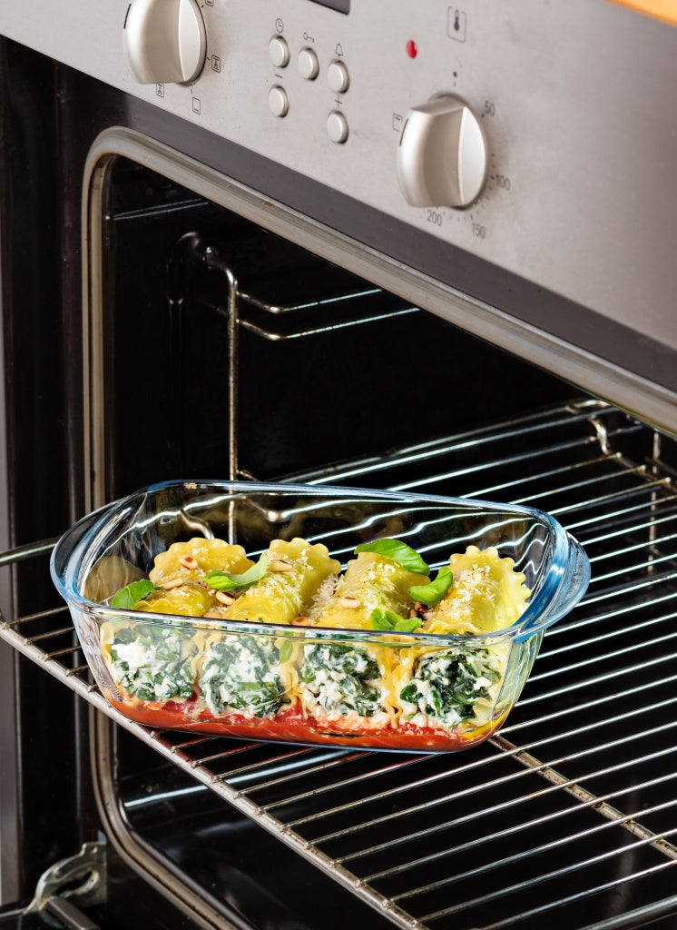 Cook&Heat - Set of 3 rectangular food storage container for microwave
