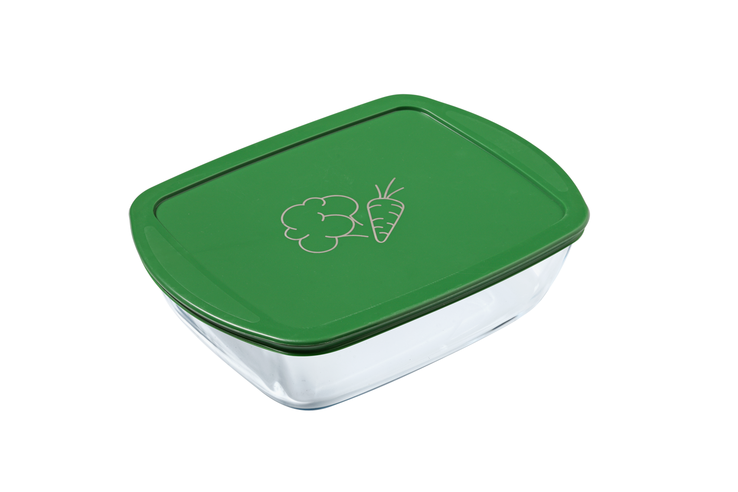 Cook & Store - Rectangular dish with red lid - special meat