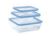 Zero Plastic - Rectangular storage box 100% glass