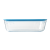 Vision - Rectangular food storage container 100% in glass