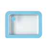 Vision - Rectangular food storage container 100% in glass