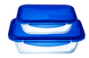 Cook&Go – Set of 2 leakproof rectangular storage containers