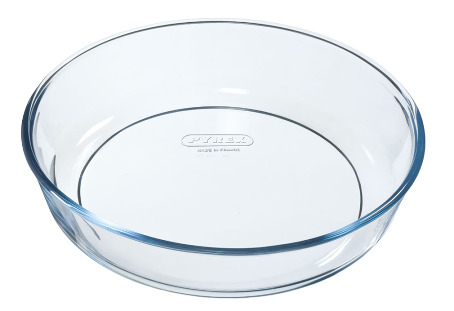 glass cake tin, glass cake mould, borosilicate glass, pyrex
