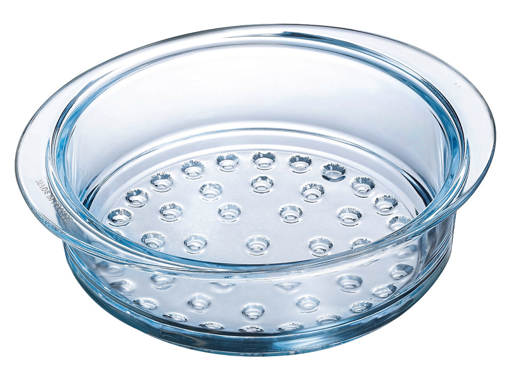Steam cooking - Steamer basket and glass lid
