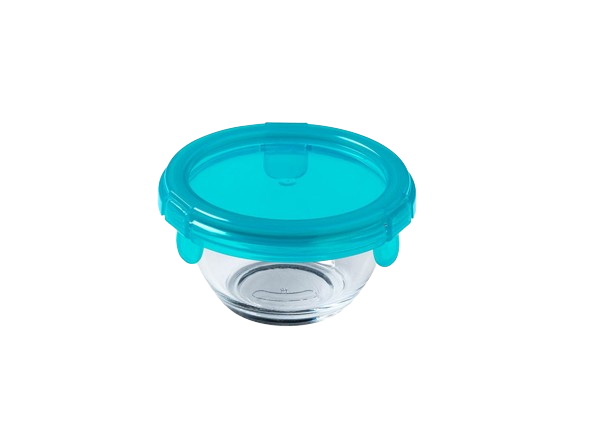 Cook & Go - Mini glass bowl with leak-proof lid 0.20L