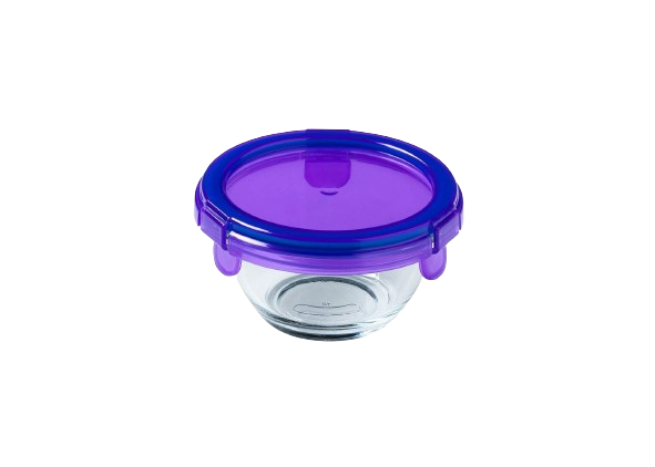 Cook & Go - Mini glass bowl with leak-proof lid 0.20L