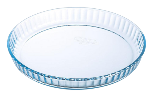 Baking glass set - flan dish 28cm & tart dish 28 cm