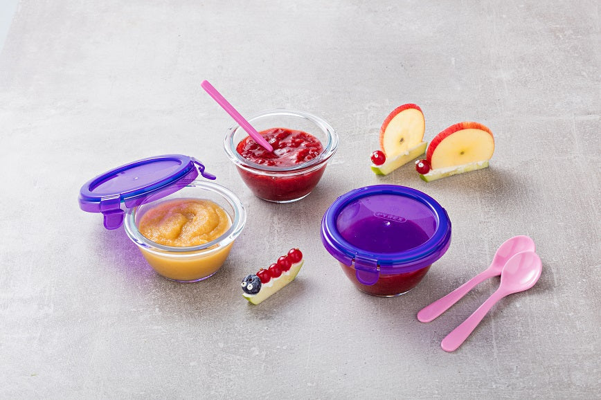 Set of 5 mini storage dishes