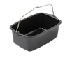 Metal loaf tin for air fryer with handle