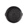 Round air fryer metal dish