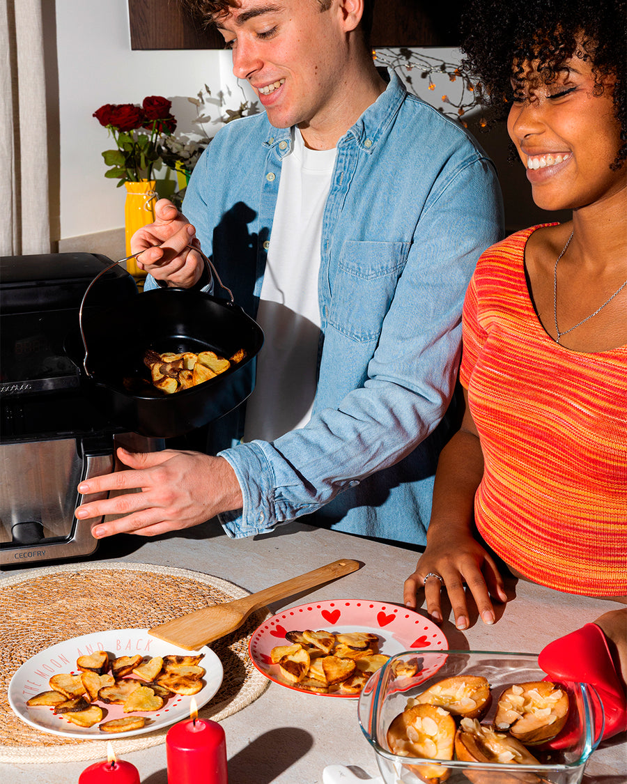 METAL AIR FRYER DISHES