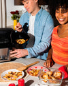 Square air fryer metal dish