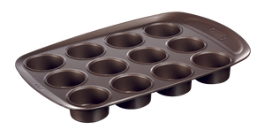 asimetriA - Metal Muffin Pan with Easy Grip