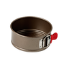 Round metal springform pan with silicone handle - asimetriA