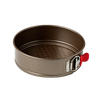 Round metal springform pan with silicone handle - asimetriA