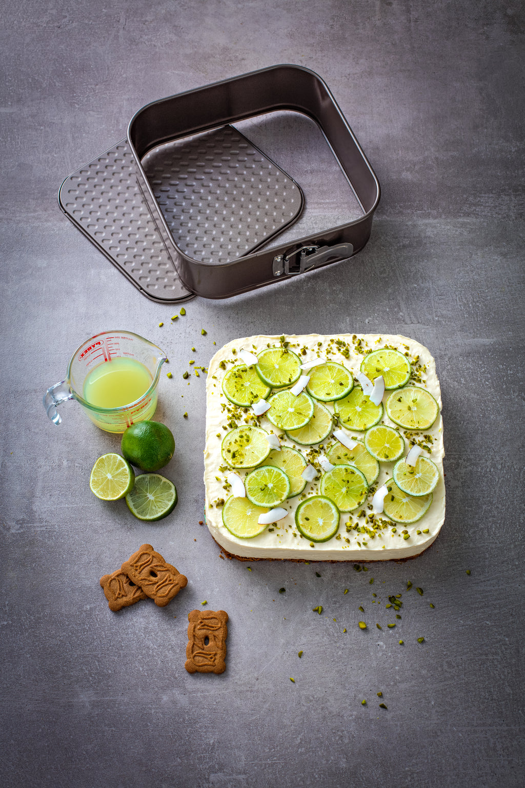 Square springform pan top