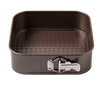 Square metal springform pan 24 cm - asimetriA