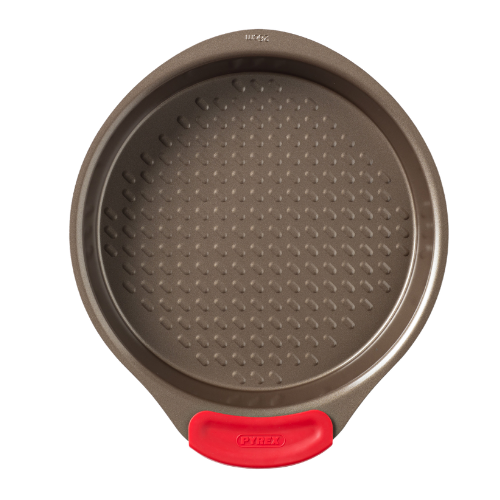 Metal cake tin with silicone handle - asimetriA