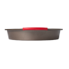 Metal cake tin with silicone handle - asimetriA
