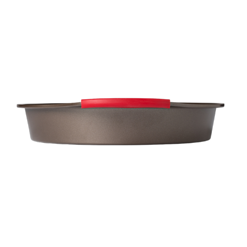 Metal cake tin with silicone handle - asimetriA