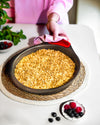 Metal cake tin with silicone handle - asimetriA